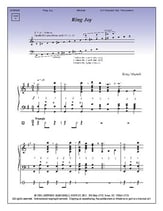 Ring Joy Handbell sheet music cover